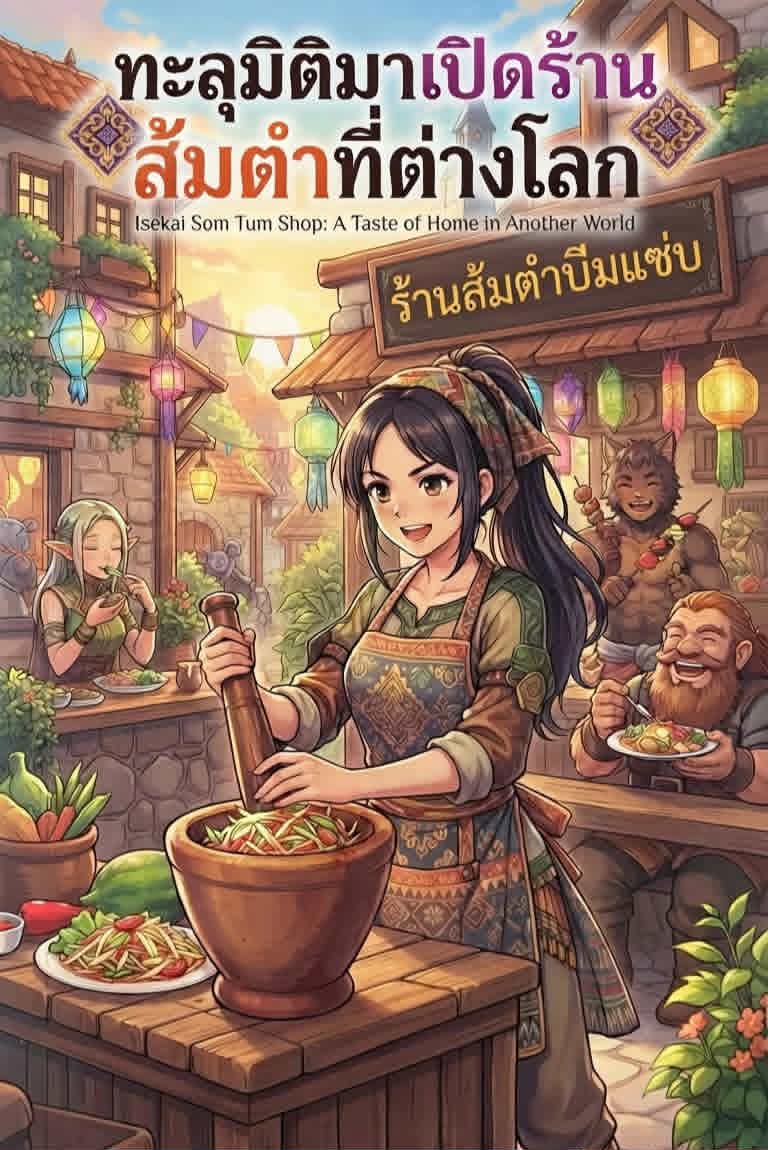 ทะลุมิติมาเปิดร้านส้มตำที่ต่างโลก